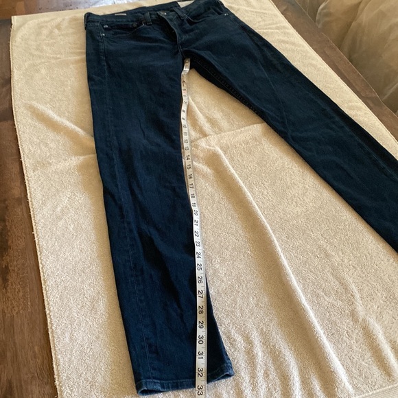 Rag & Bone fit 1 extra slim dark blue fabulous extra slim jeans from Saks - Picture 11 of 16